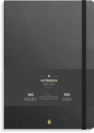 Burde Notebook Deluxe B5 black