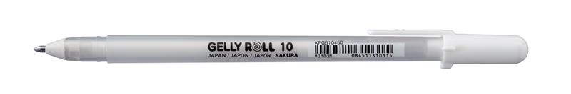 Sakura Gelly Roll Basic Valkoinen Geelikynä 0,5 mm