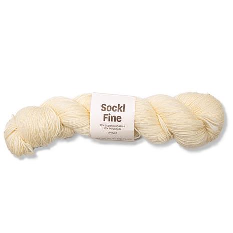 Socki DIY 100 g Undyed A732 Adlibris