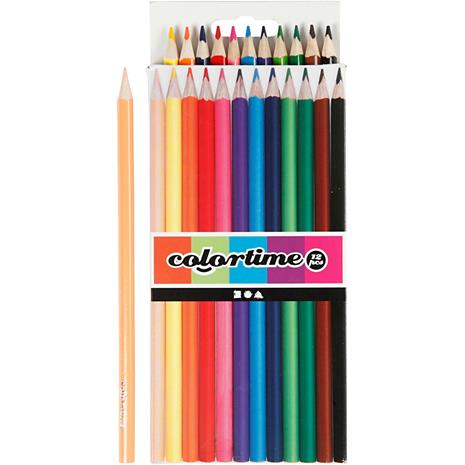 Creativ Company Colored pencils - Basic colors 12pcs.