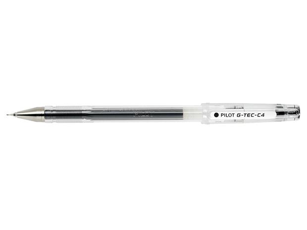 G-Tec-C4 geeli musta 0,2 mm Pilot