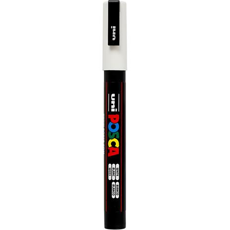 UNI POSCA PC-3M 52 WHITE MAALIKYNä?