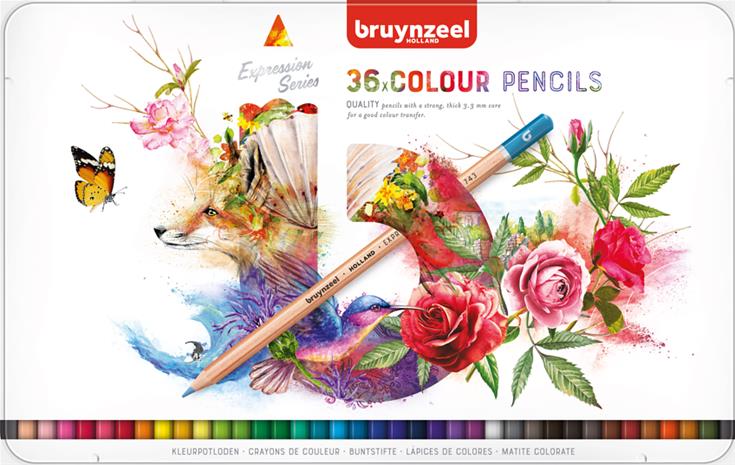 Bruynzeel Expression Väriliidut 36-setti