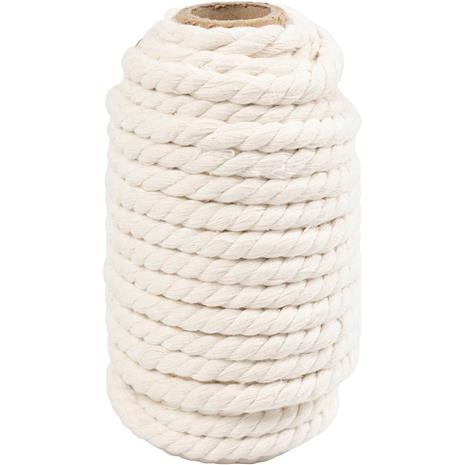 Craft Kit - Macramä© rope - Off-white (977565) – kuva 7/7
