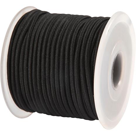 Creativ Company Elastic Black 25m