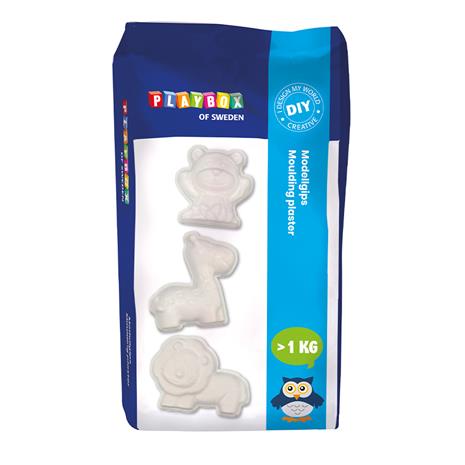 Askartelukipsi 1,5 kg Playbox
