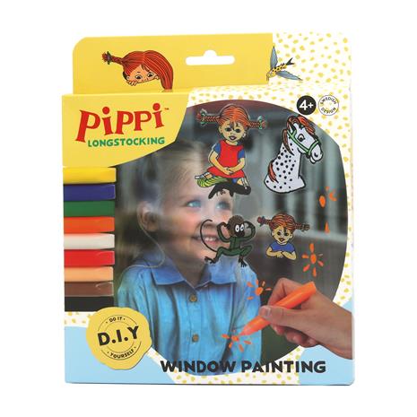 Peppi Pitkätossu Ikkunamaalaussetti