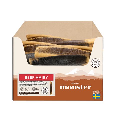 Monster Rawhide Beef Hairy