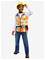 RUBIES Gen - Construction Worker - YELLOW - 5-8Y – kuva 2