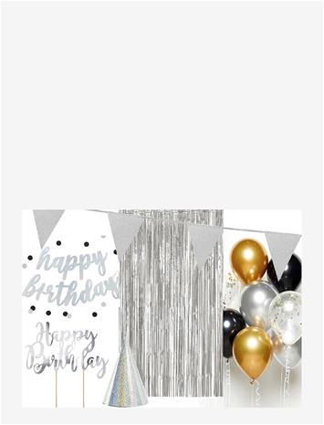 IPK Happy Birthday Bundle Silver - SILVER - One Size