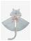 MIMI & LULA Cape - Cat - BLUE - One Size – kuva 2