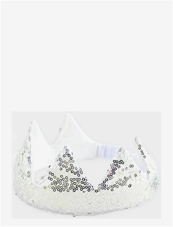DEN GODA FEN Crown Silver Sequin - SILVER - One Size