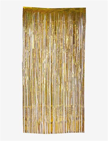 Glitterdraperi Guld 92 x 240 cm