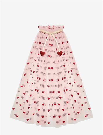 MIMI & LULA Cape - Heart Valentines - MULTI - One Size