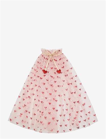 MIMI & LULA Cape - Cutesy Bow Print - MULTI - One Size