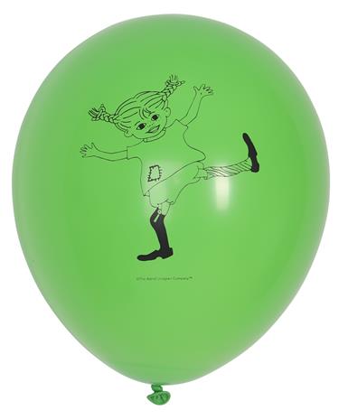 Ilmapallot - Peppi Pitkätossu, 30 cm, 8 kpl
