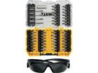 Minikoon mac-tarvikesarjat DeWalt DT70703-QZ; 47 kpl. + aurinkolasit