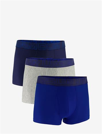 UNDER ARMOUR Ua Performance Tech - Solid 3"" 3Pk - ROYAL - M