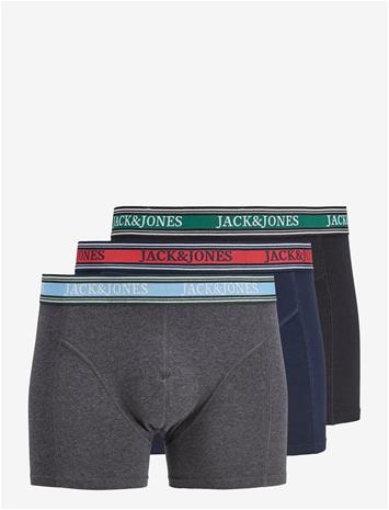 JACK & JONES Jacfaze Solid Trunks 3 Pack Bts - NAVY BLAZER - M