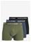 JACK & JONES Jacbenja Solid Trunks 3 Pack Styd - BLACK - S – kuva 2