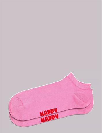 Happy Socks 3-Pack Solid Low Socks - Pink - 41-46