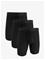 UNDER ARMOUR Ua Performance Tech Mesh -Solid 9"" 3Pk - BLACK - S – kuva 2