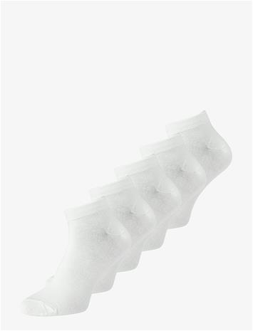 JACK & JONES Jacbasic Bamboo Short Sock 5 Pack - WHITE - One Size – kuva 2/2