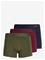 JACK & JONES Jaccomo Solid Bamboo Trunks 3 Pack Sn - WINDSOR WINE - S – kuva 2