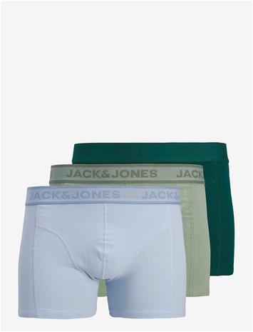 JACK & JONES Jacwesley Solid Trunks 3 Pack - CHAMBRAY BLUE - L