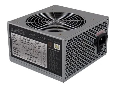 LC Power Office Series LC600-12 V2.31, virtalähde -