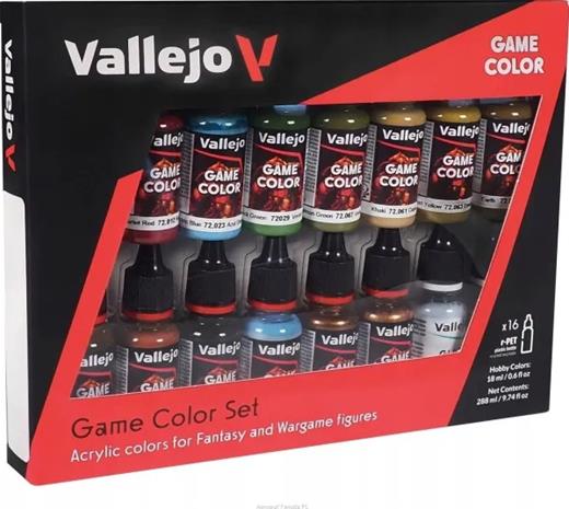 Vallejo Game Color Set (16)