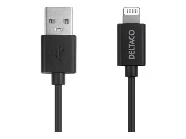 DELTACO Lightning cable - Lightning / USB 2.0 - 2 m