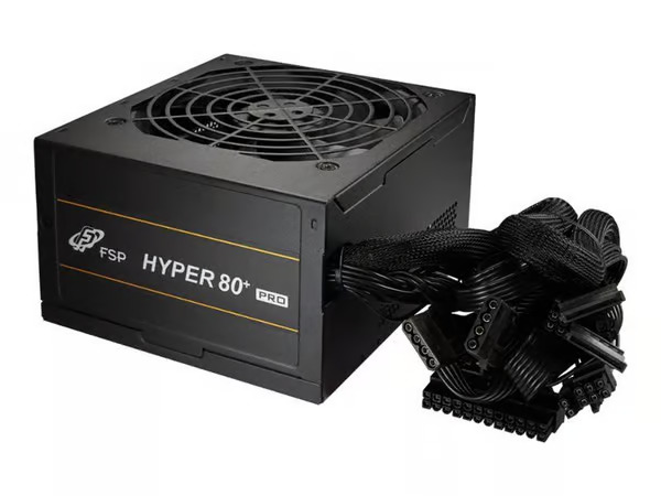 Virtalähde Fortron PC-virtalähde HYPER PRO 650 BK 650W ATX 80+ Pronssi Musta – kuva 5/5
