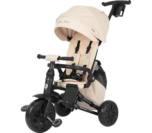 Qplay Nova Max kolmipyörä, beige – kuva 2/2