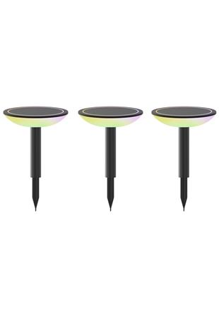 Calex Smart Outdoor Pathlight maapiikki CCT RGB 3x