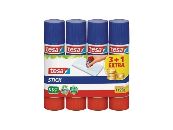 tesa Liimakeppi ecoLogo 4 x 20g