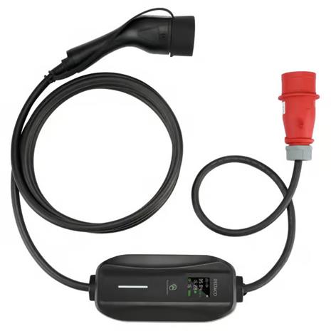 Deltaco E-Charge cable Mode 2 3-phase CEE 16A - type 2 8-16A 6M