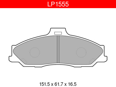 Delphi LP1555 Ford / Mazda etujarrupalasarja