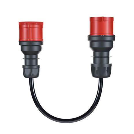 go-e Gemini Flex 11 kW -sovitin punaiseen CEE 32A