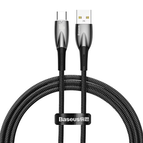 Baseus USB cable for USB-C Glimmer Series 100W 1m (Black)