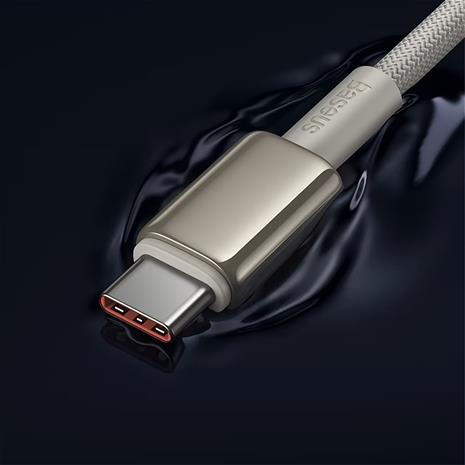 Baseus Tungsten Gold USB-C to USB-C Cable 100W 1m – kuva 7/8