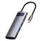 5-in-1 monitoiminen USB-C HUB, harmaa – kuva 5