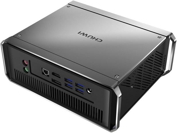 Chuwi CoreBox i5-12450H Intel® Core™ i5 16 GB LPDDR5-SDRAM 512 GB SSD Windows 11 Pro Mini PC Harmaa 69357