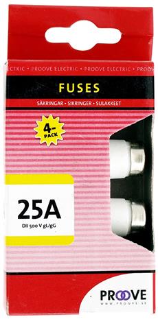 Proove Fuse 25A DII 500 4-pack