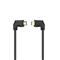 Hama HDMI Cable Ethernet Angled Gold Black 1.5m – kuva 2