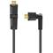 Hama HDMI Cable Ethernet Rotating Gold Black 3m – kuva 2
