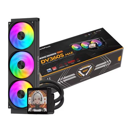 Darkflash DV360S MAX CPU Cooler - Black