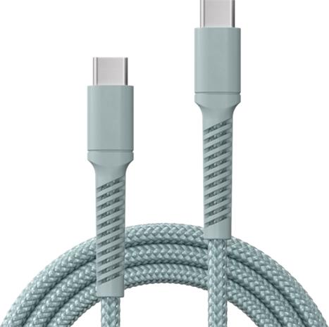 X2O Longlife 100W USB-C/C cable 2M - Cloud Blue – kuva 2/2