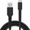 X2O Longlife 60W USB-A/C cable 2M - Black – kuva 3