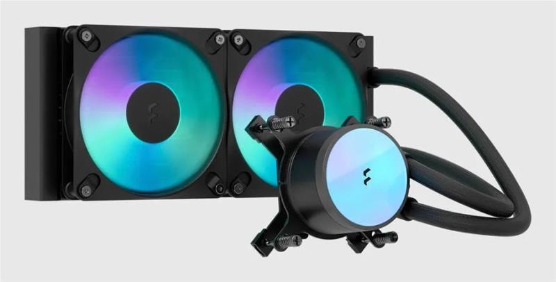 Fractal Design Radius 360 Black - CPU Vesijäähdytys